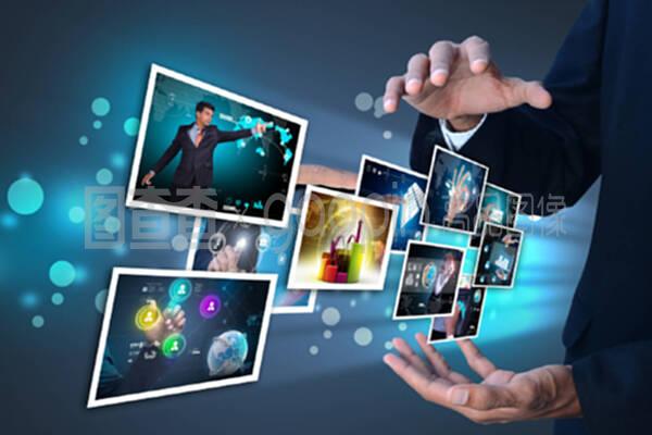 未來(lái)主義觸摸屏